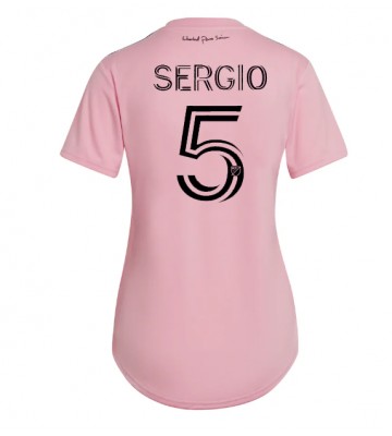 Inter Miami Sergio Busquets #5 Hemmatröja Kvinnor 2023-24 Kortärmad